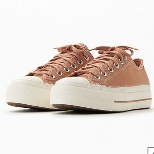 Converse Women's Platform Sneakers in Brown